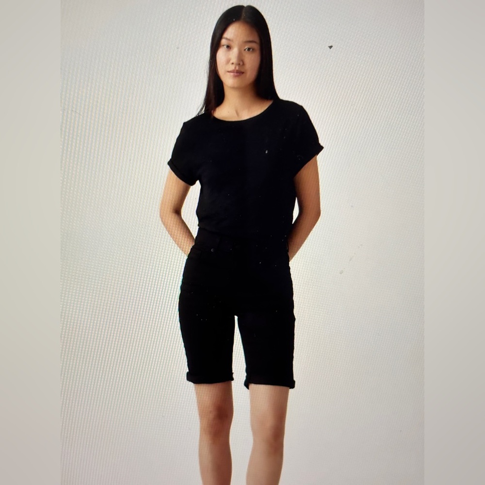 Levi's  Black 512 Bermuda Jean Shorts  6-8